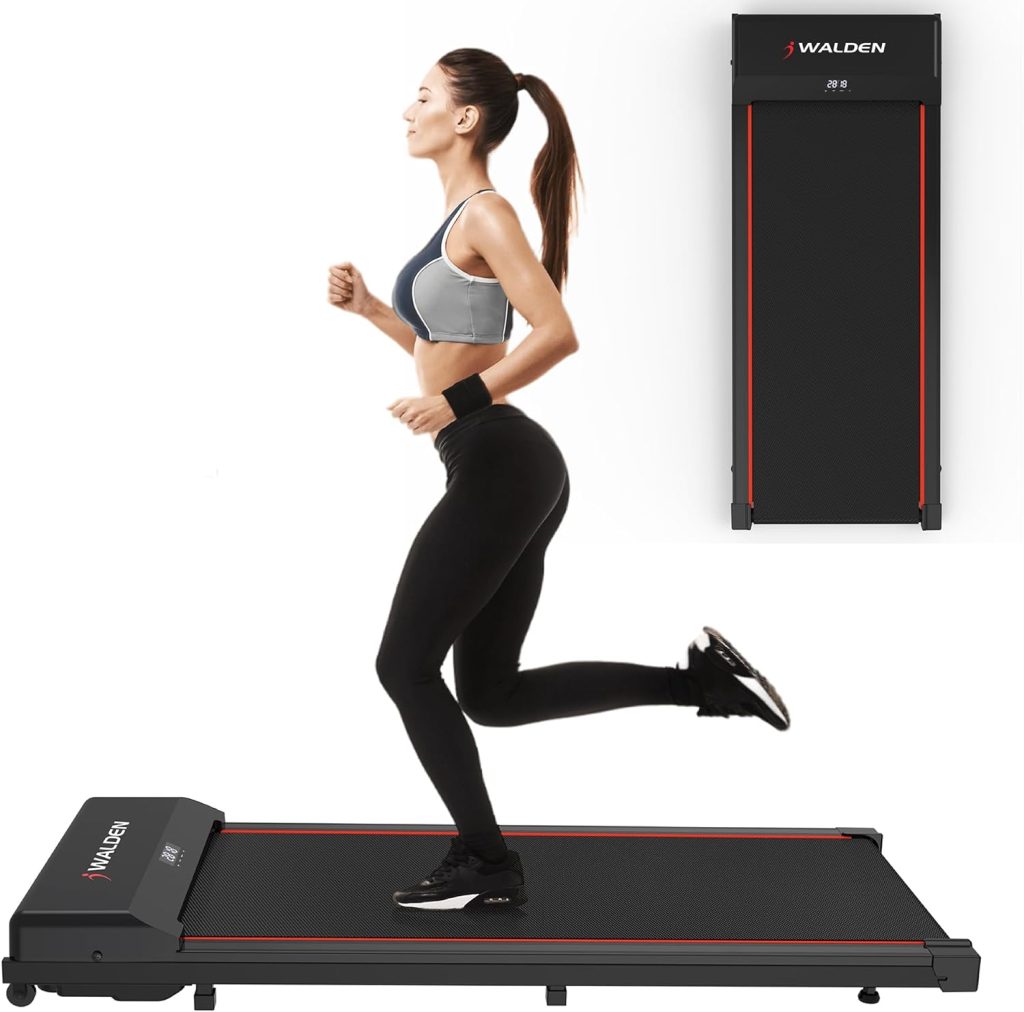 Tapis de Course WALDEN F2200 pour la Maison ou Le Bureau Tapis de Marche 2 en 1 Jogging Course à Pied Ultra Plat Slim sous Le Bureau Fitness Entraînement Télécommande Tapis de Course WALDEN F2200 pour la Maison ou Le Bureau Tapis de Marche 2 en 1 Jogging Course à Pied Ultra Plat Slim sous Le Bureau Fitness Entraînement Télécommande